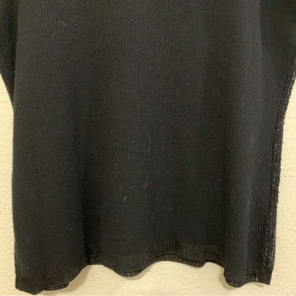 CHICO’S Sequins Tank Top Women’s Small Black. - Picture 6 of 10